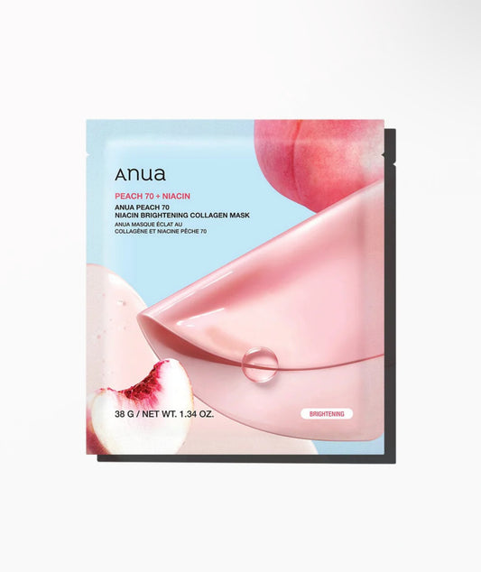 ANUA | Peach 70 Niacin Brightening Collagen Mask