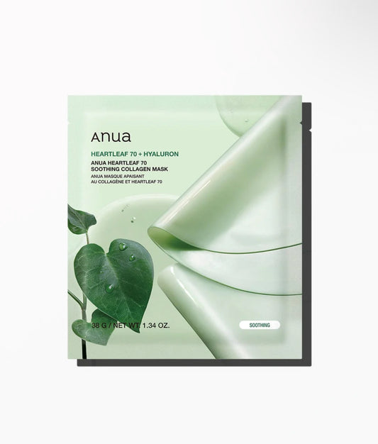 ANUA | Heartleaf 70 Soothing Collagen Mask